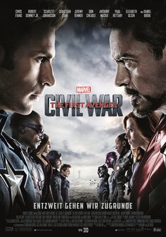 Film-Poster für Captain America: Civil War ( 3D )