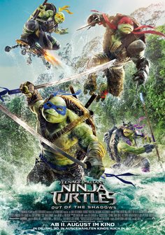 Film-Poster für Teenage Mutant Ninja Turtles: Out of the Shadows 